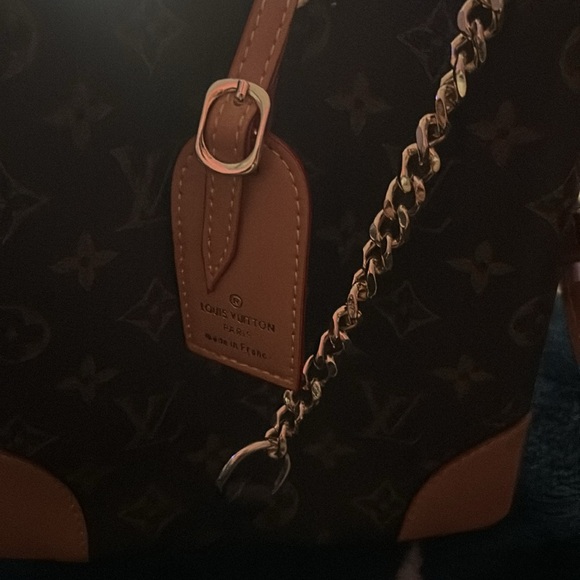 Monogram Canvas and Leather Handbag Louis Vuitton Purse Louis Vuitton bandanna - Picture 10 of 11